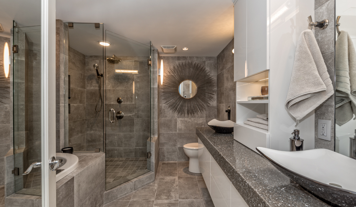  condo master bathroom kelowna interior design and renovation 